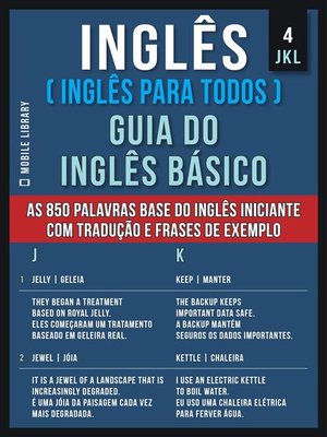 cover image of 4--JKL--Inglês ( Inglês Para Todos ) Guia do Inglês Básico